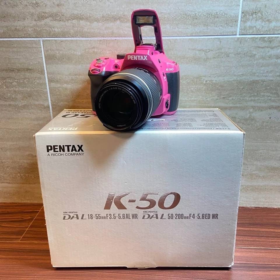Pentax K-50 Digital Cameras Black New Body Only
