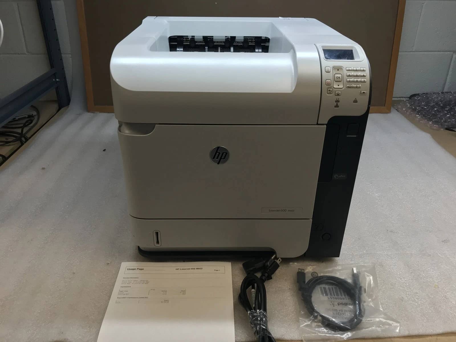 HP 600 M602 Printers Used - Good