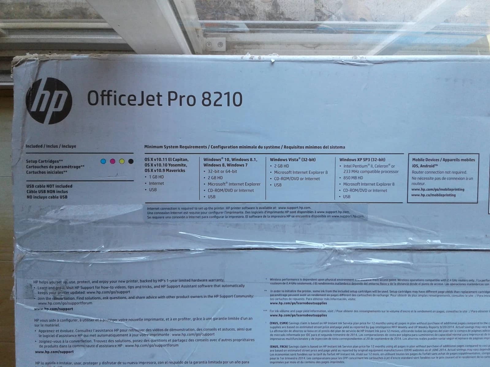 HP OfficeJet Pro 8210 Printers Open-Box Excellent