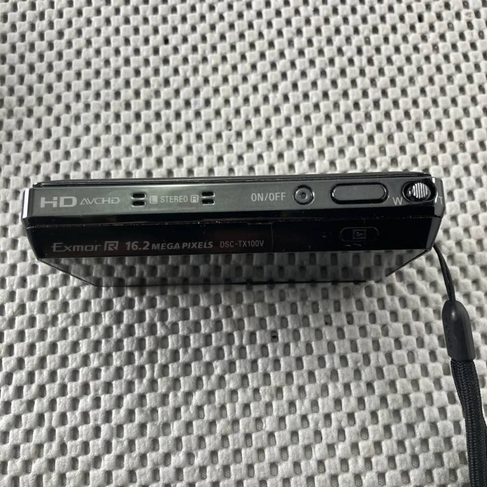 Sony Cyber-shot DSC-TX100V Digital Cameras Black New Body Only