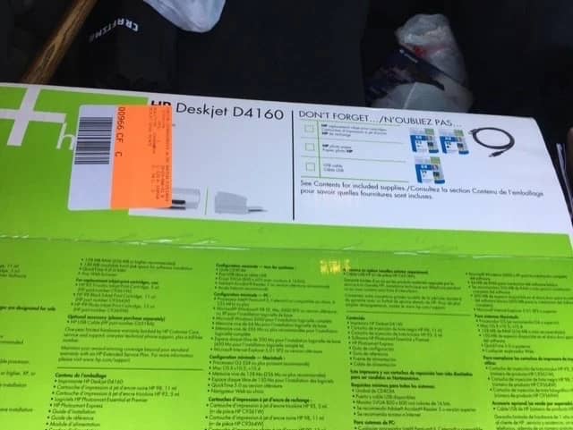 HP Deskjet D4160 Printers Open-Box Excellent