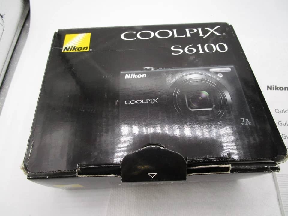 Nikon COOLPIX S6100 Digital Cameras Silver New Body Only
