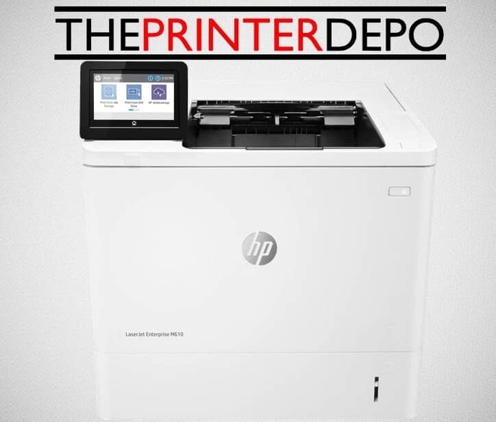 HP M610dn Printers Used - Good
