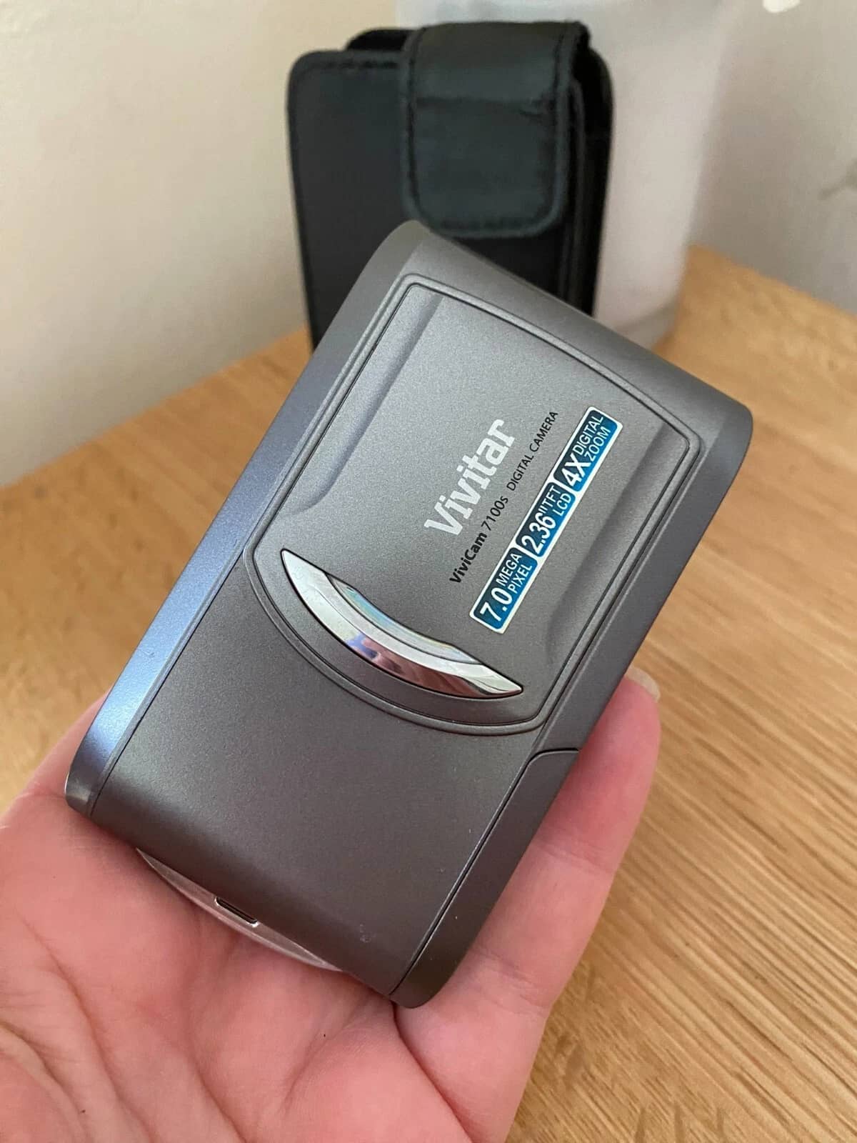 Vivitar VIVICAM 7100S Digital Cameras Silver Used - Good Body Only