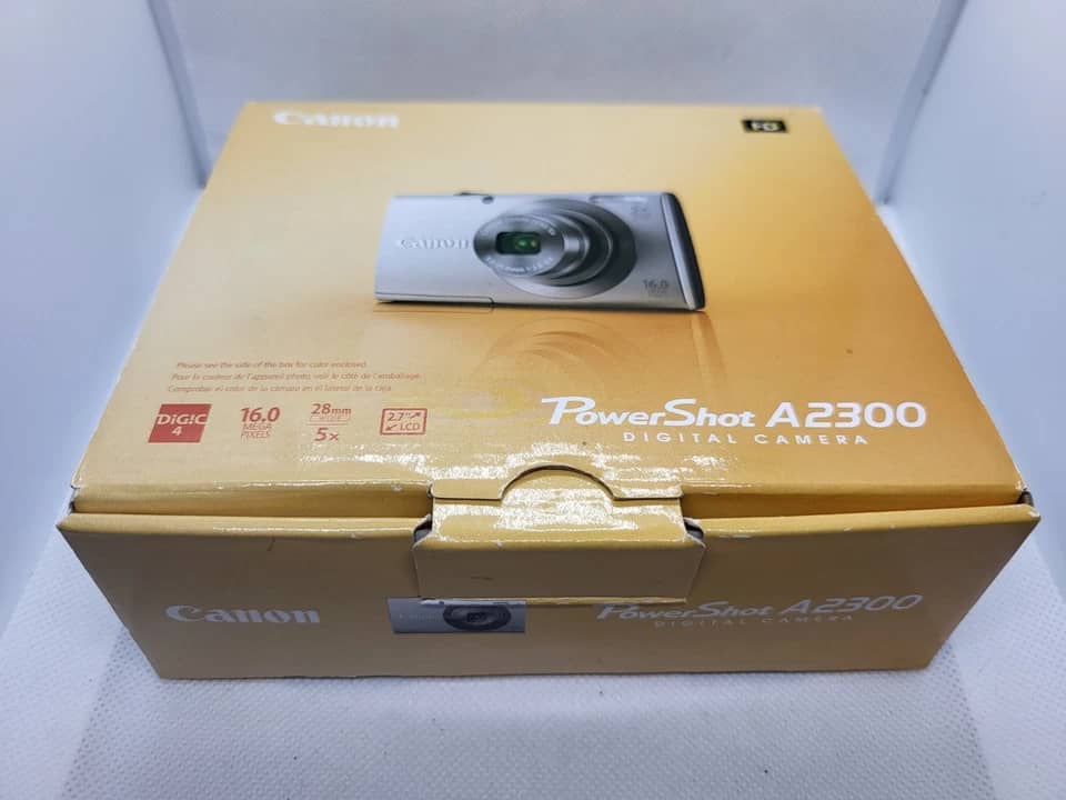 Canon PowerShot A2300 Digital Cameras Silver Refurbished - Excellent Body Only