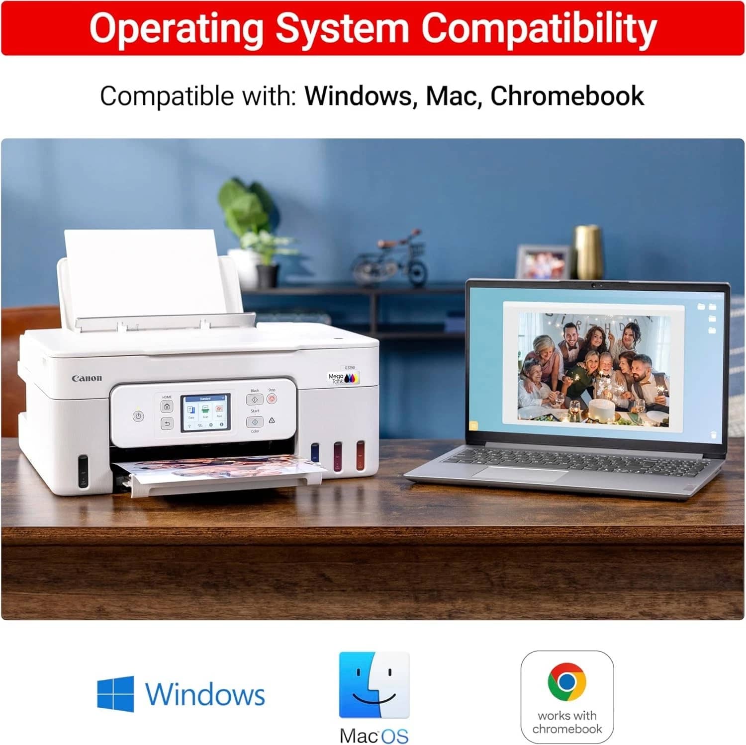 Canon MegaTank G3290 Printers New