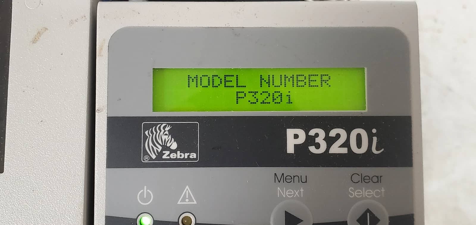 Zebra P320i Printers Used - Good