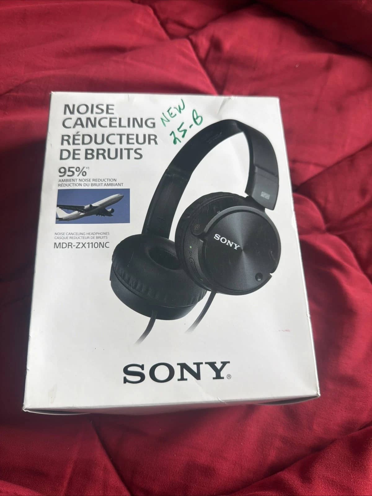 Sony ZX110NC Headphones & Earbuds Black New