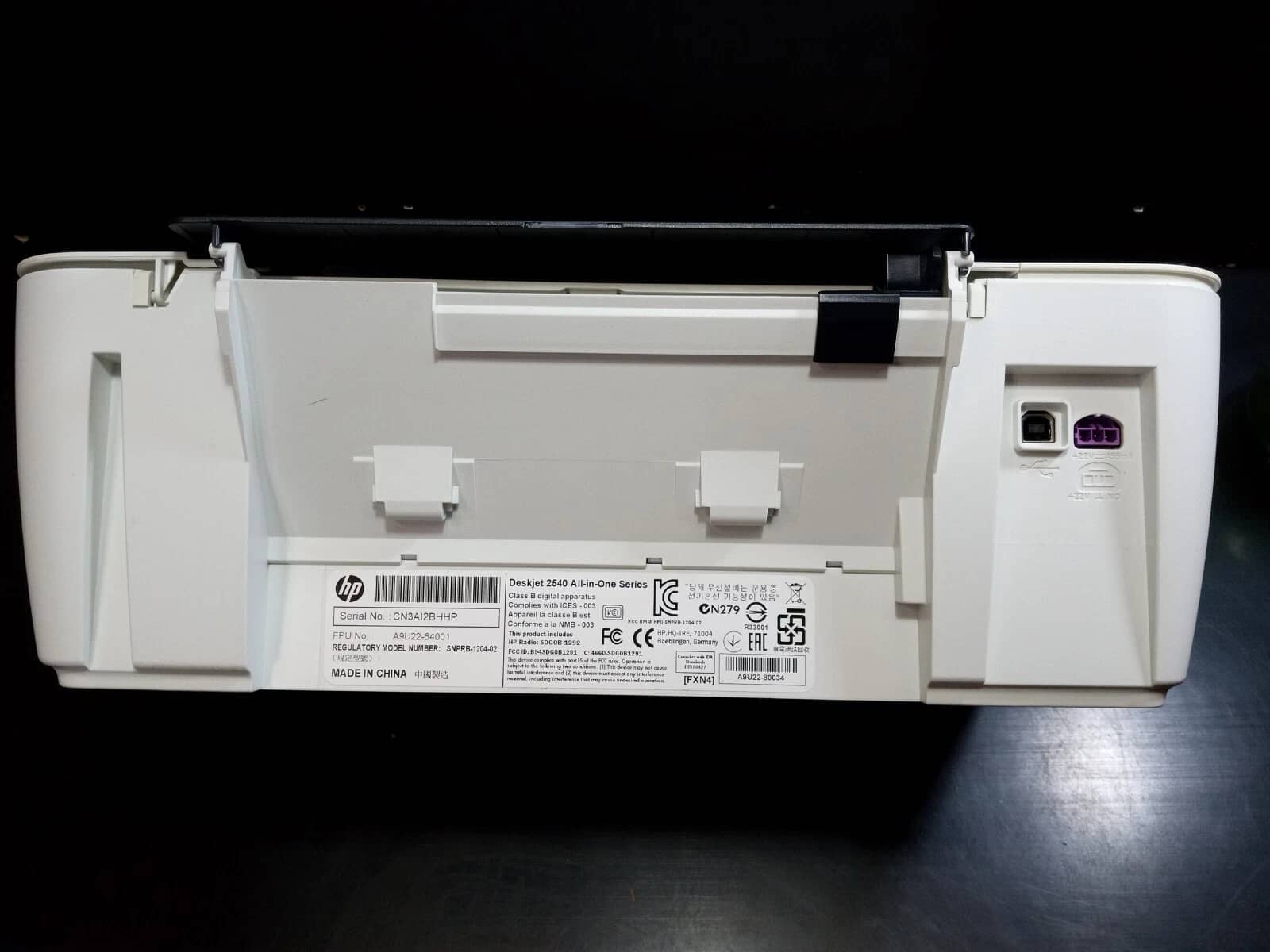 HP Deskjet 2540 Printers Used - Good