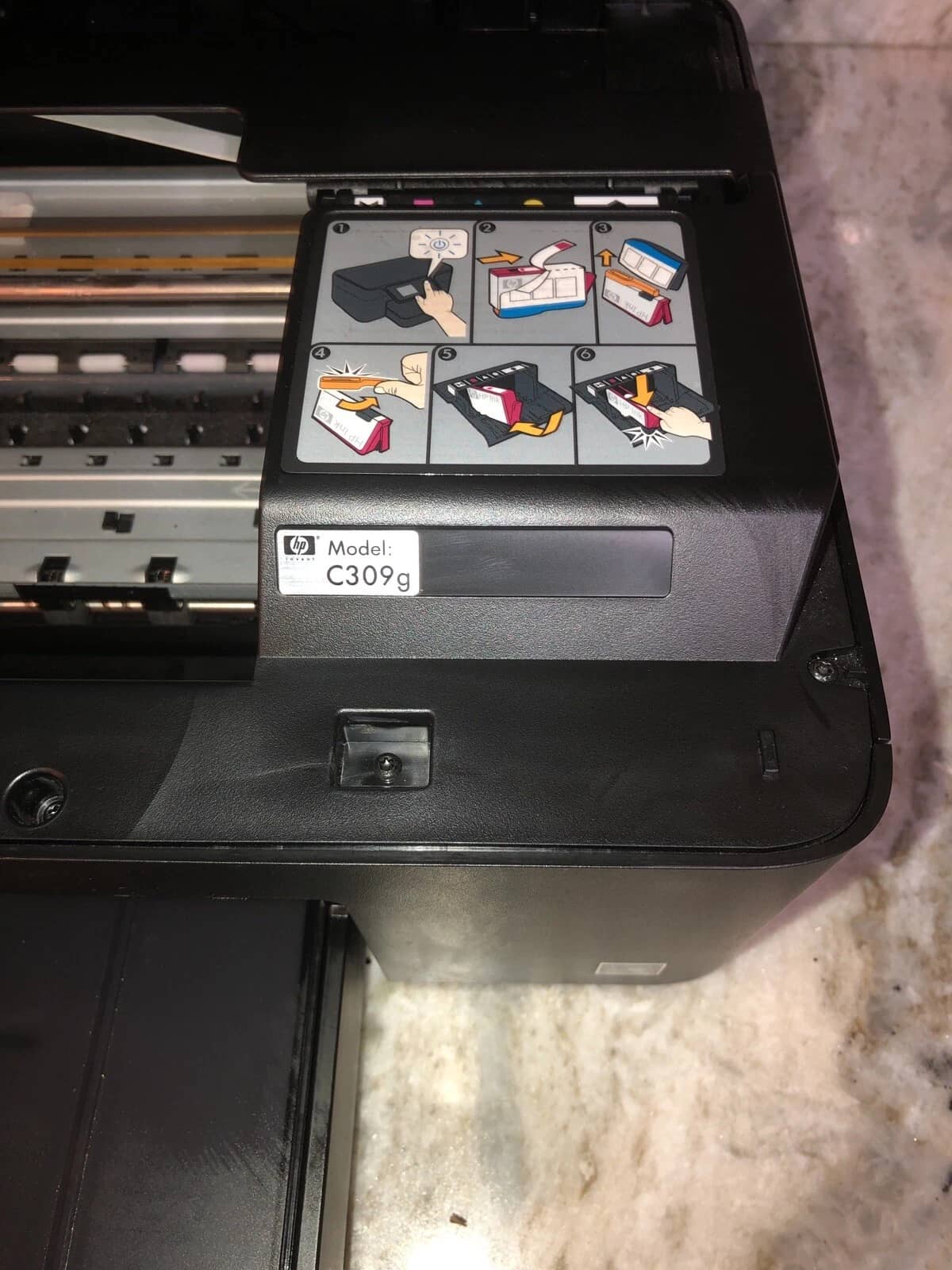 HP Photosmart C309 Printers For parts or not working