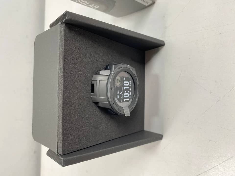 Garmin Instinct Solar Smartwatches Blue 45mm Refurbished - Excellent