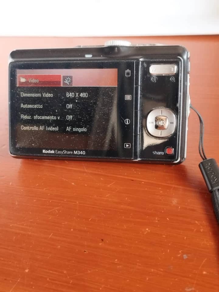 Kodak m340 Digital Cameras Red New Body Only