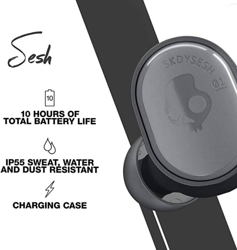 Skullcandy Sesh True Headphones & Earbuds Black New