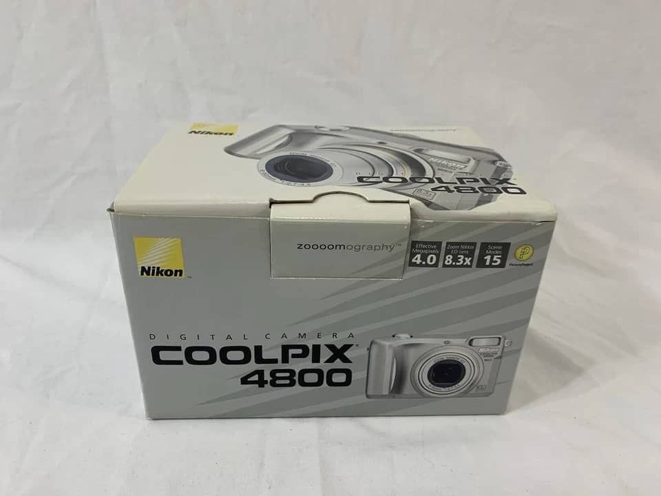Nikon COOLPIX 4800 Digital Cameras Gray New Body Only