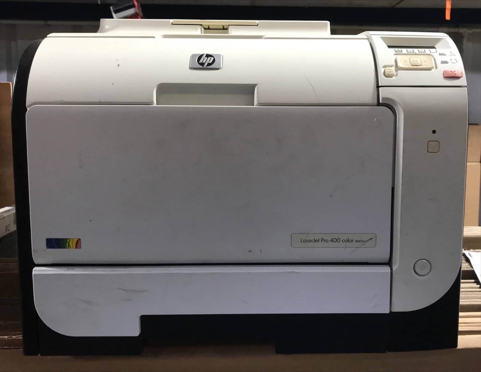 HP LaserJet Color 400 M451nw Printers Used - Good