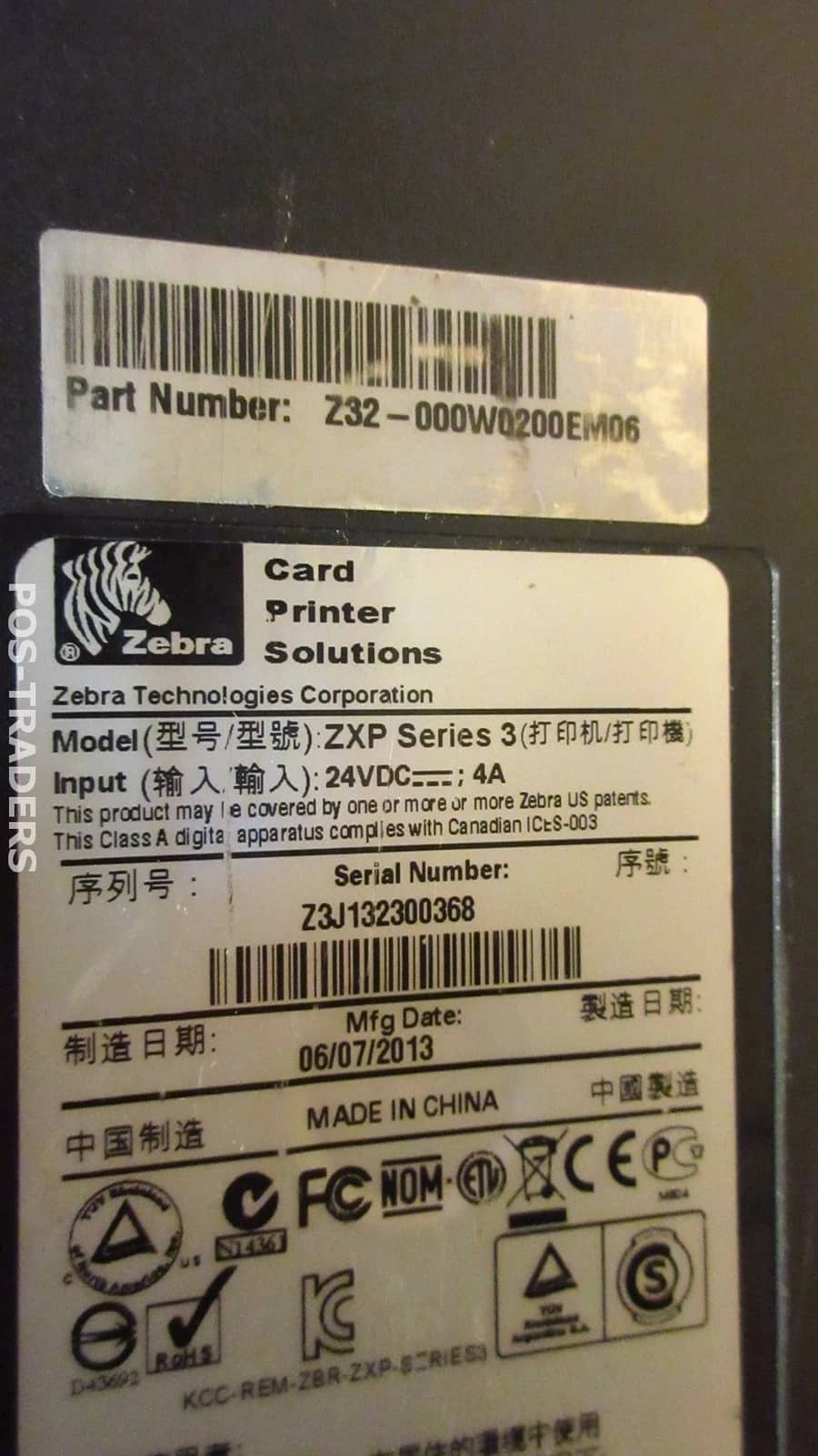 Zebra ZXP 3 Printers Refurbished - Excellent