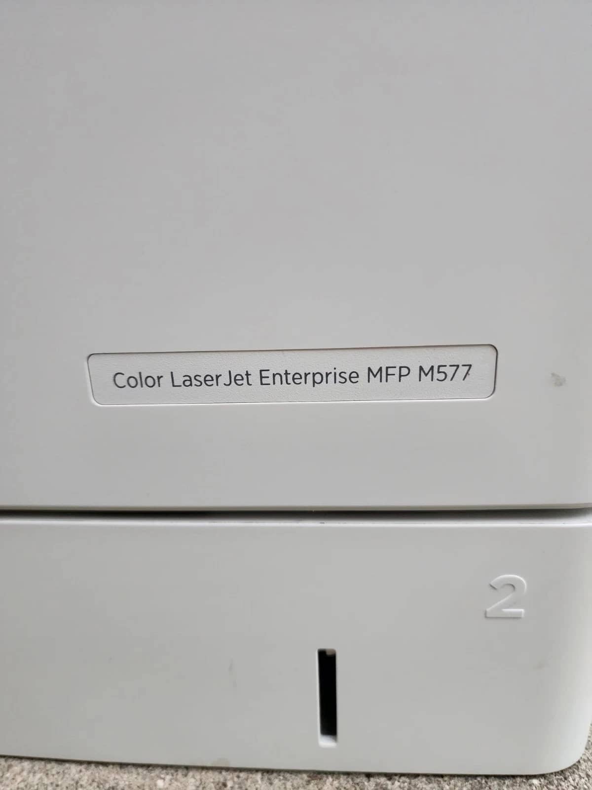HP Color LaserJet Enterprise MFP M577 Printers Used - Good