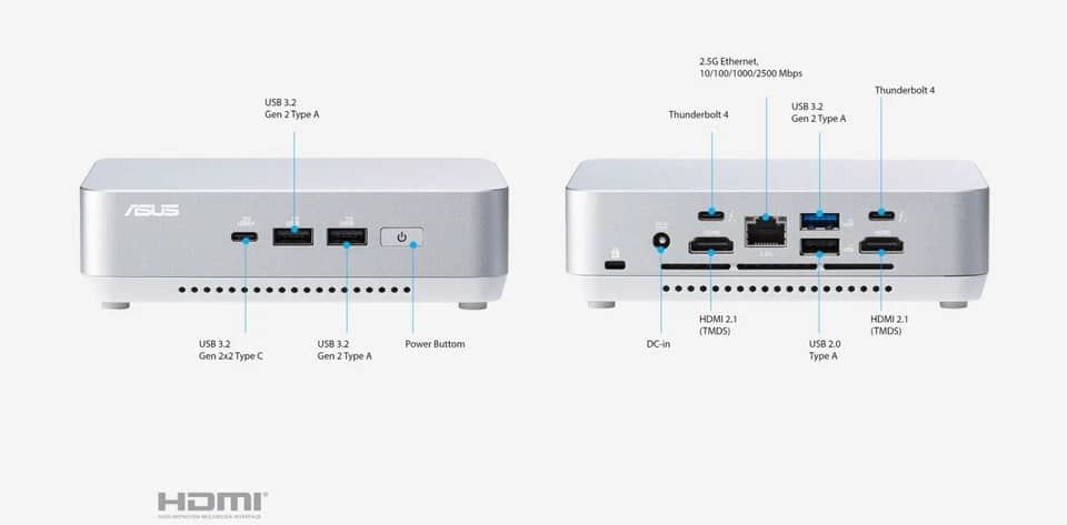 ASUS NUC 14 Pro + Computers