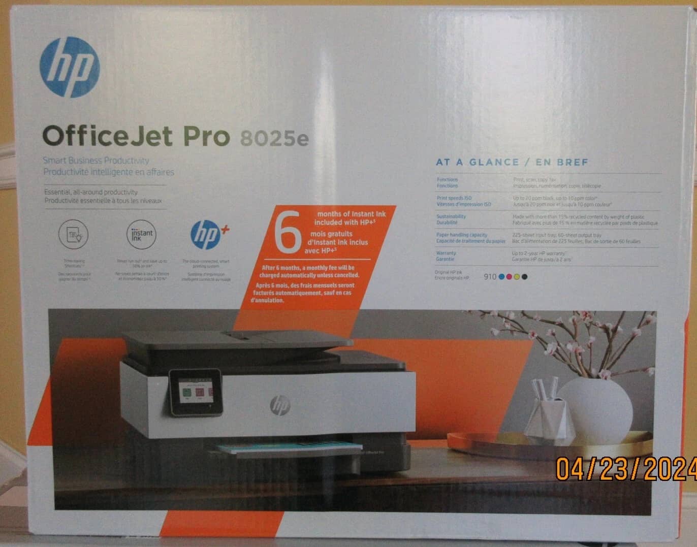 HP OfficeJet Pro 8025e Printers New