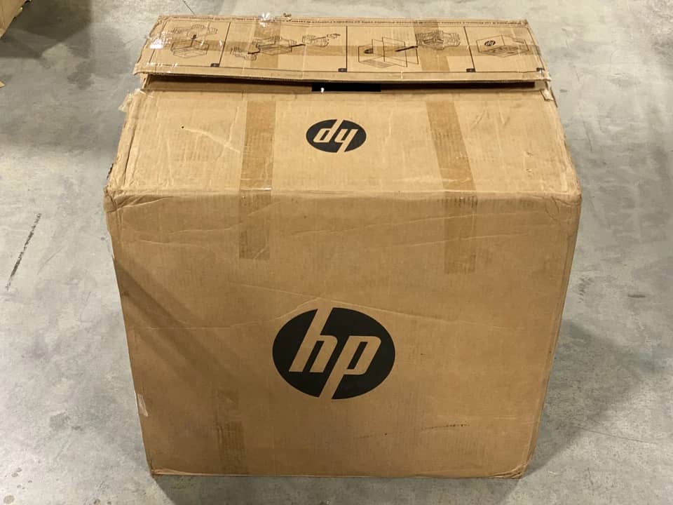 HP HP Color LaserJet Enterprise MFP 5800f Printers White Open-Box Excellent