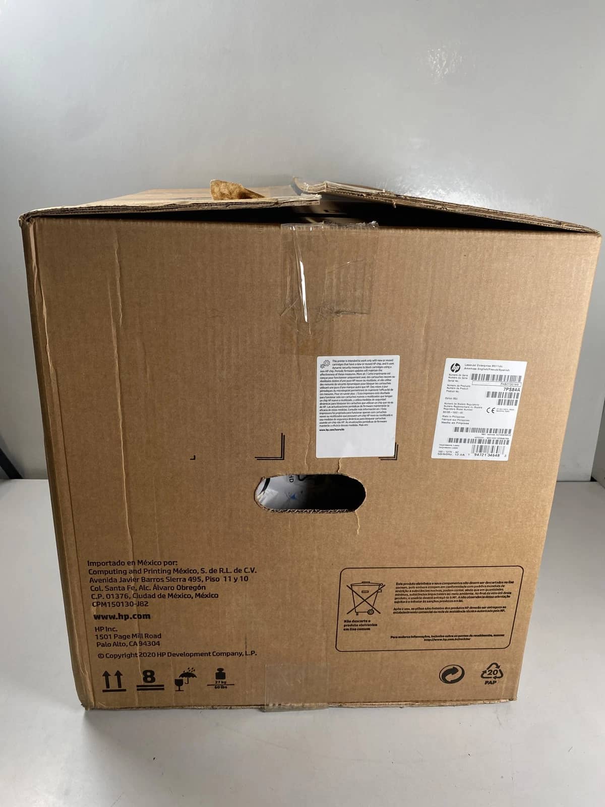 HP m611dn Printers Refurbished - Excellent