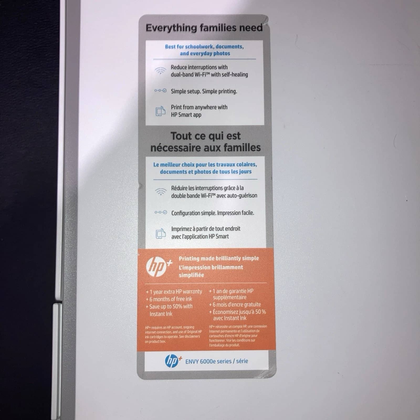 HP ENVY 6000e Printers Used - Good