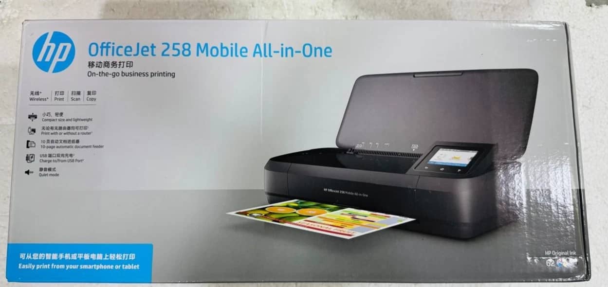 HP OfficeJet 258 Printers Open-Box Excellent