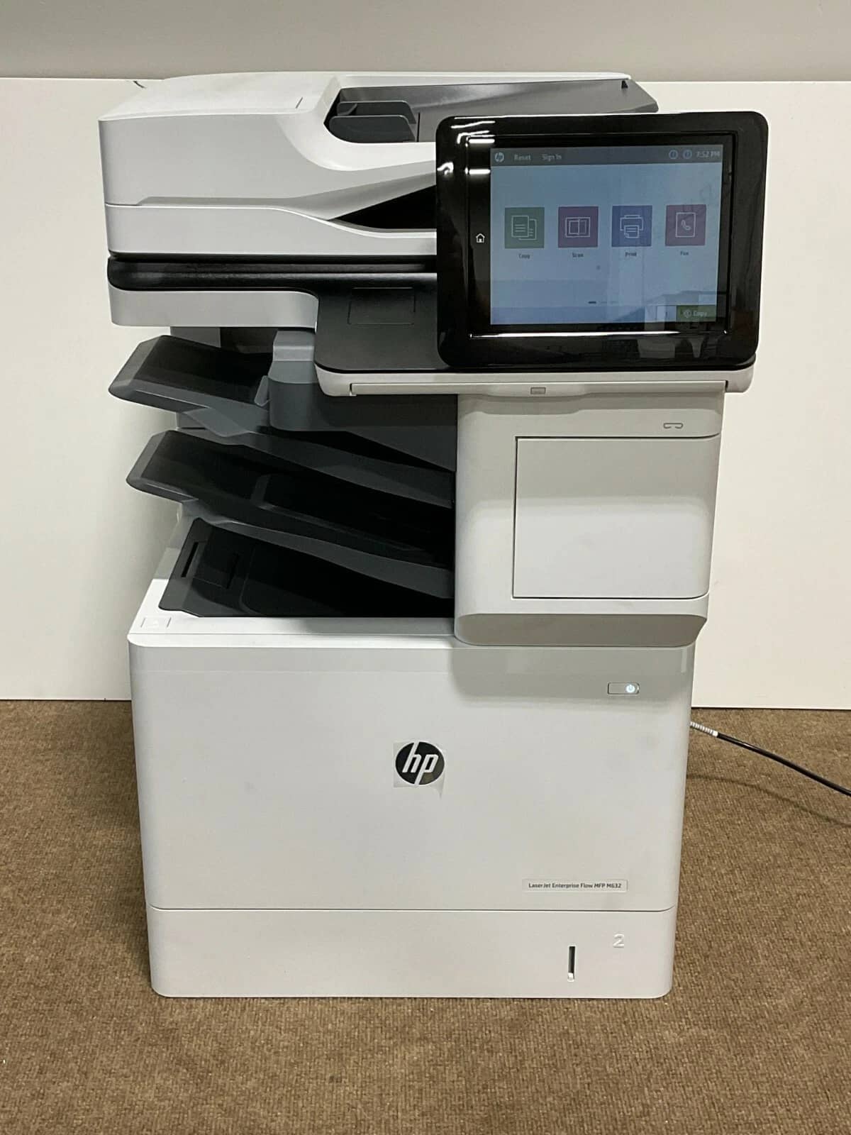 HP LaserJet Enterprise Flow M632z Printers Open-Box Excellent