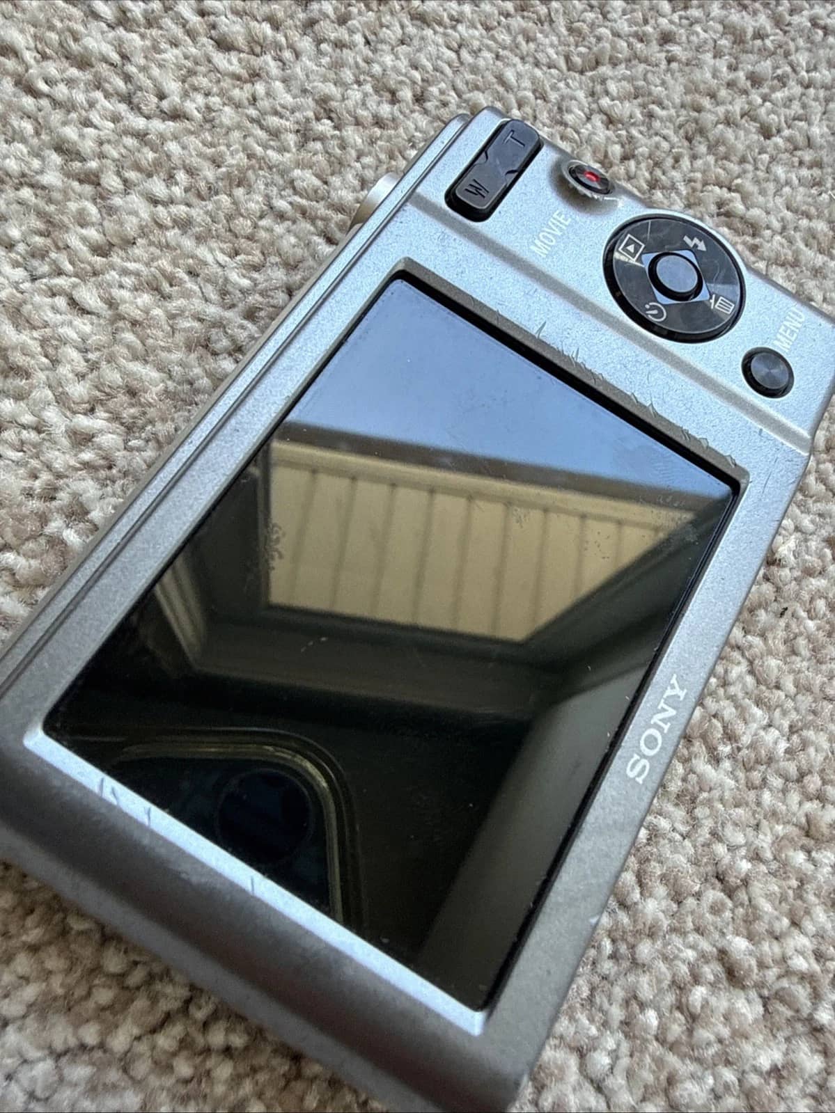 Sony Cyber-shot DSC-W810 Digital Cameras Silver Used - Good Body Only