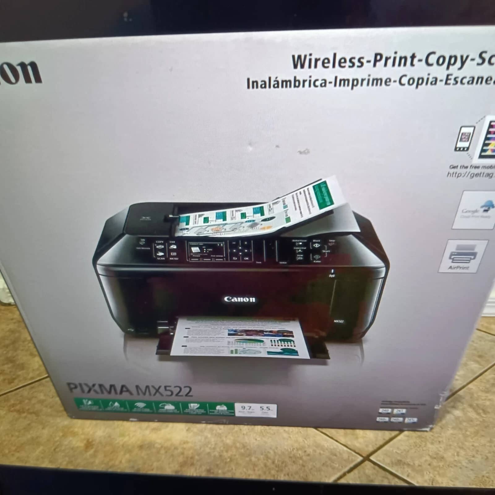 Canon PIXMA MX522 Printers Open-Box Excellent