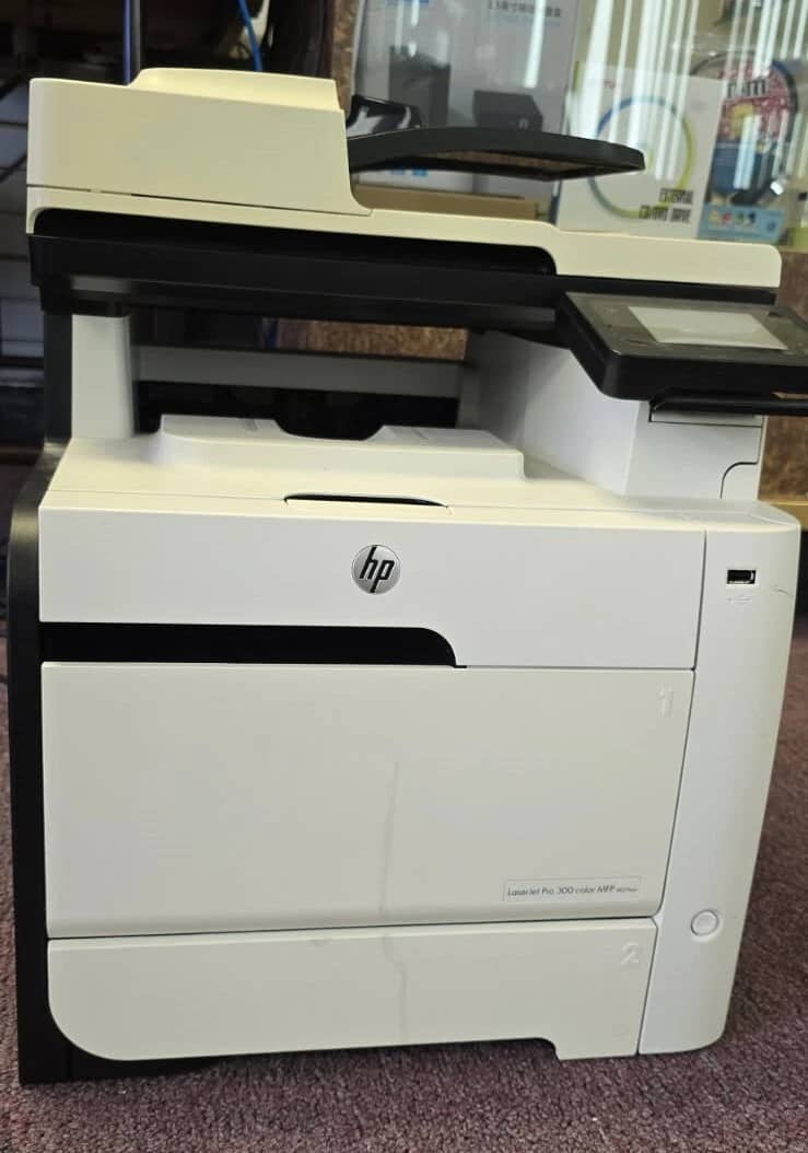 HP LASERJET PRO 300 COLOR MFP M375NW Printers For parts or not working