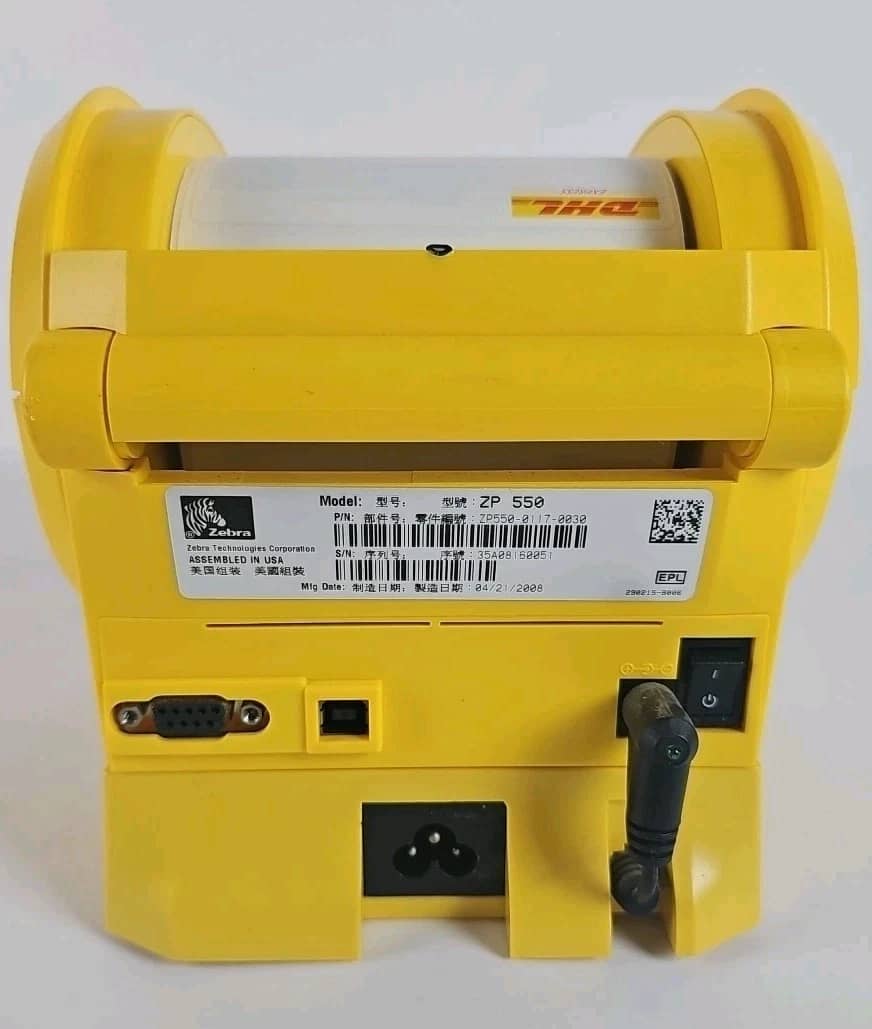 Zebra ZP 550 Printers Used - Good