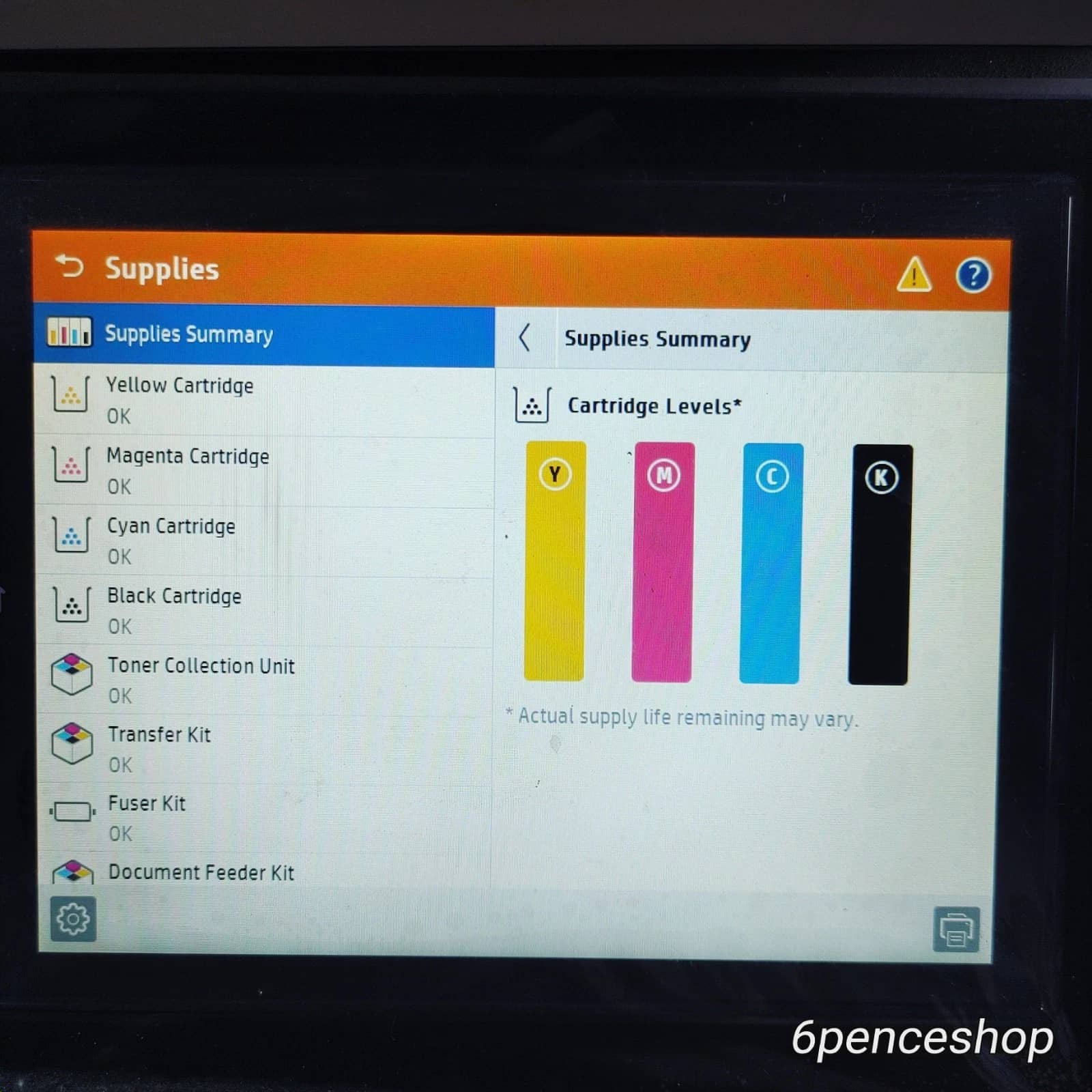 HP LaserJet Enterprise Flow MFP M681z Printers Open-Box Excellent