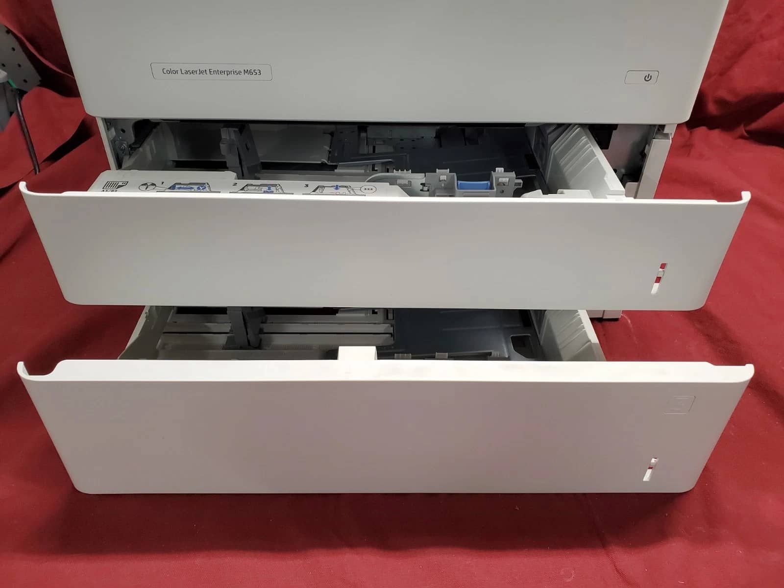 HP Color Laserjet Enterprise M653 Printers Used - Good