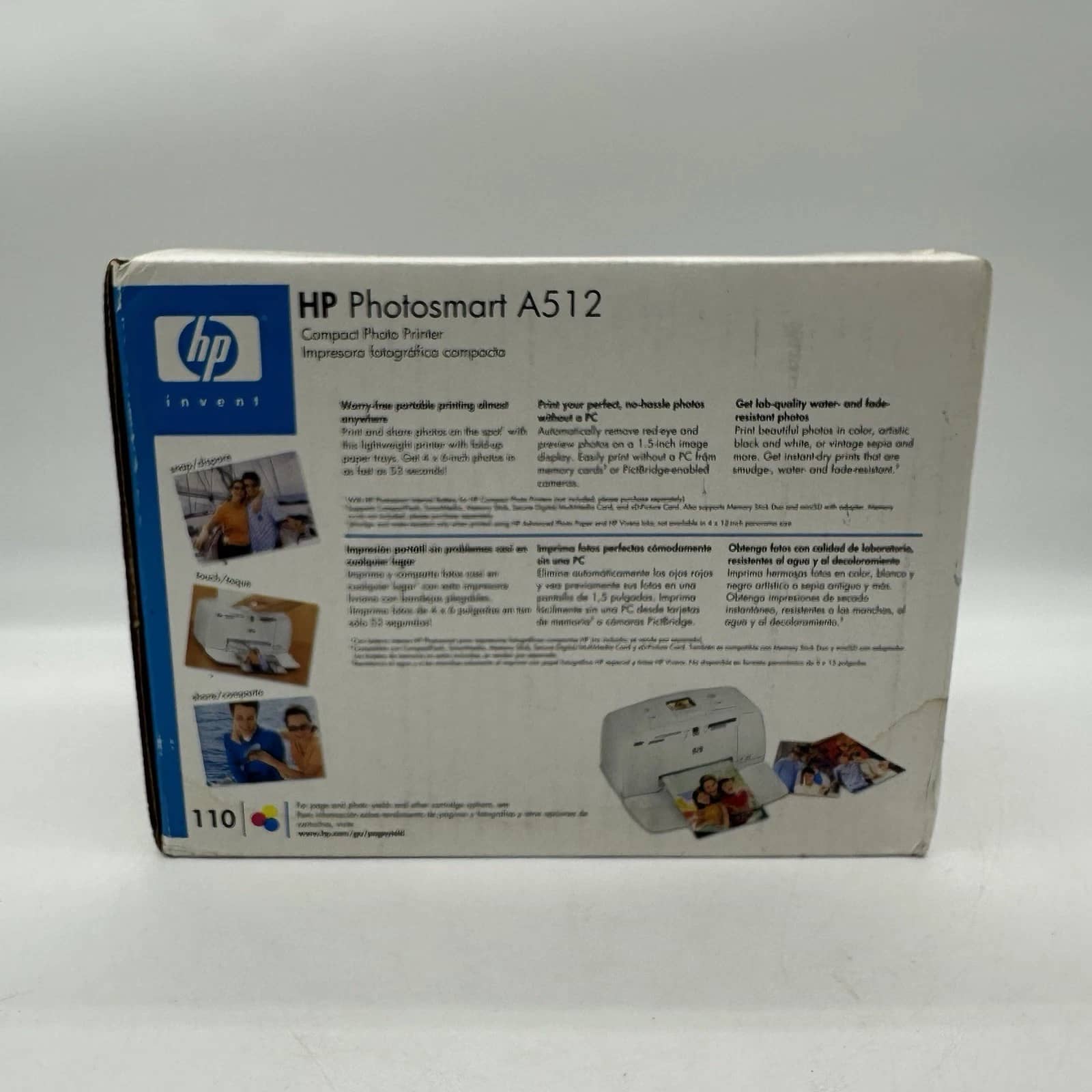 HP Photosmart A512 Printers New