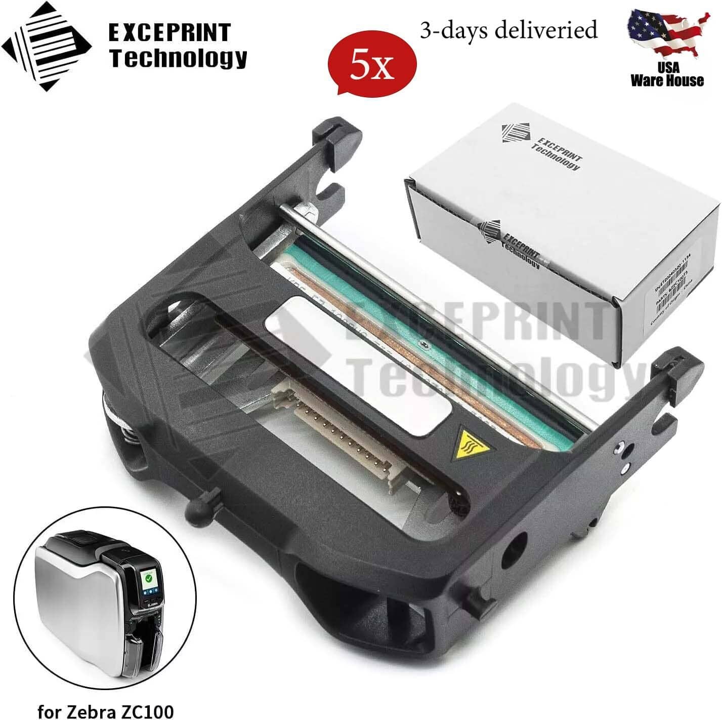 Zebra ZC350 Printers Used - Good