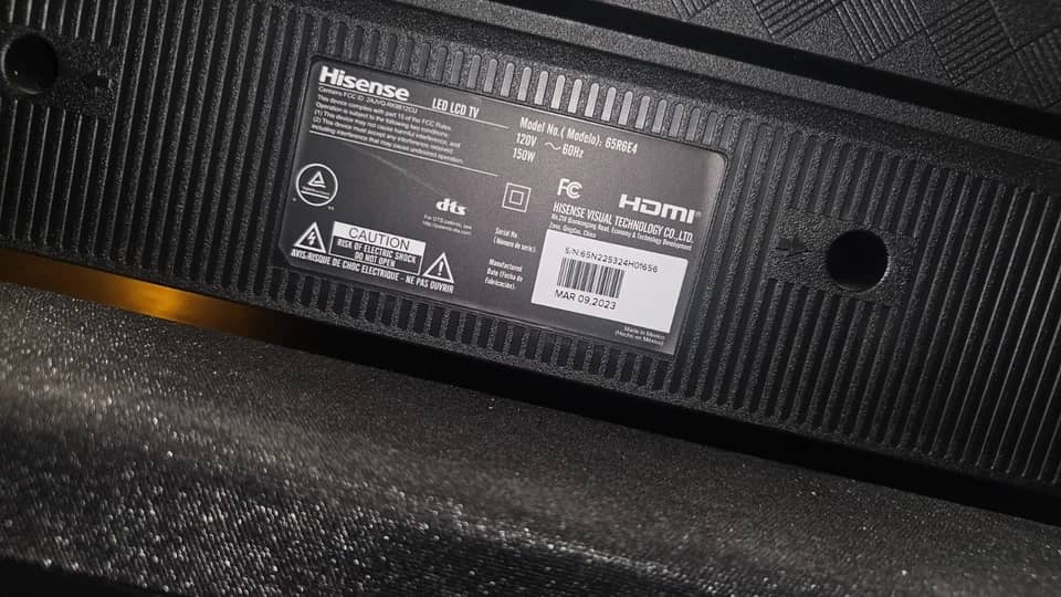 Hisense 65R6E4 TVs