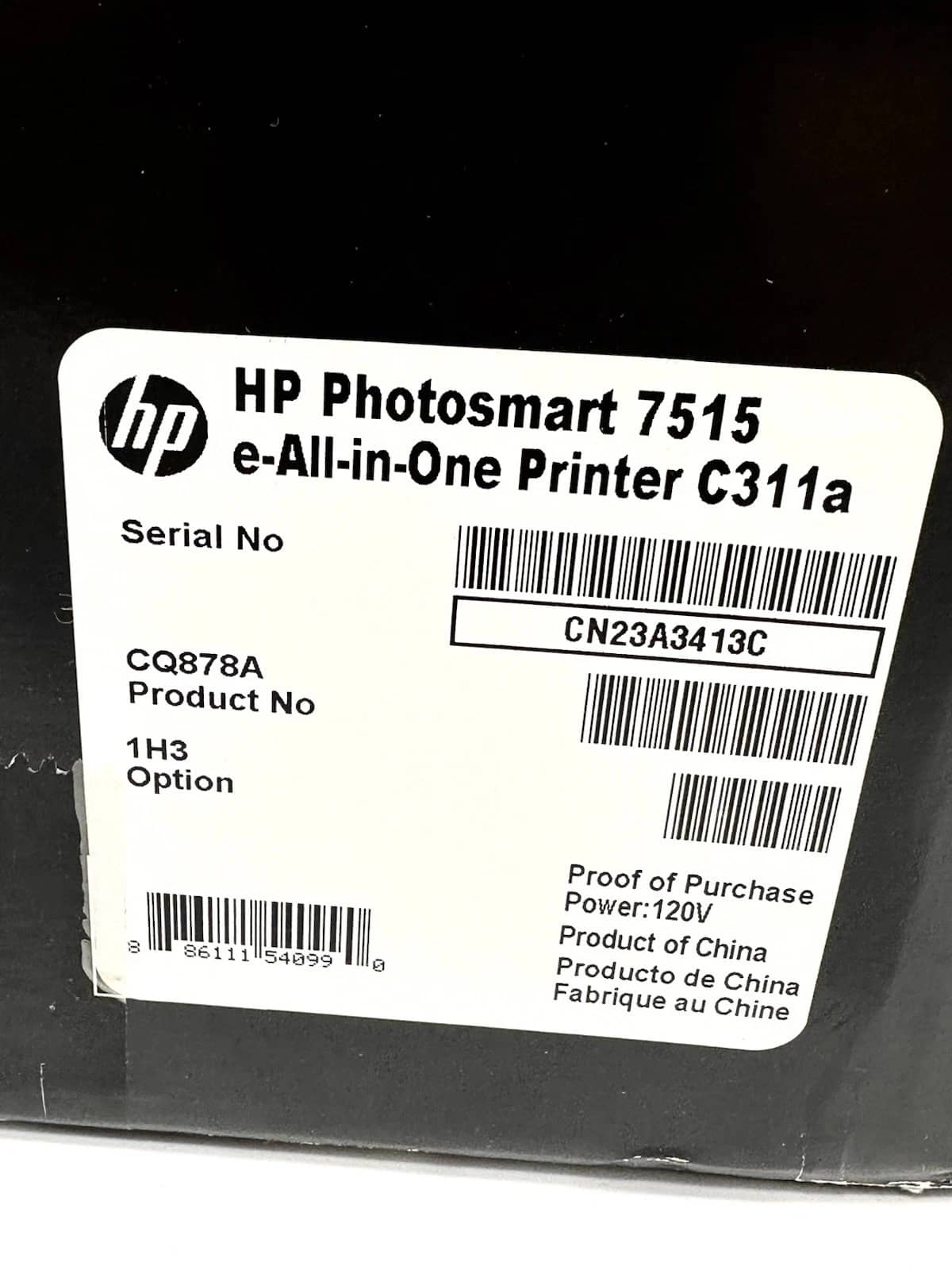 HP Photosmart 7515 Printers New