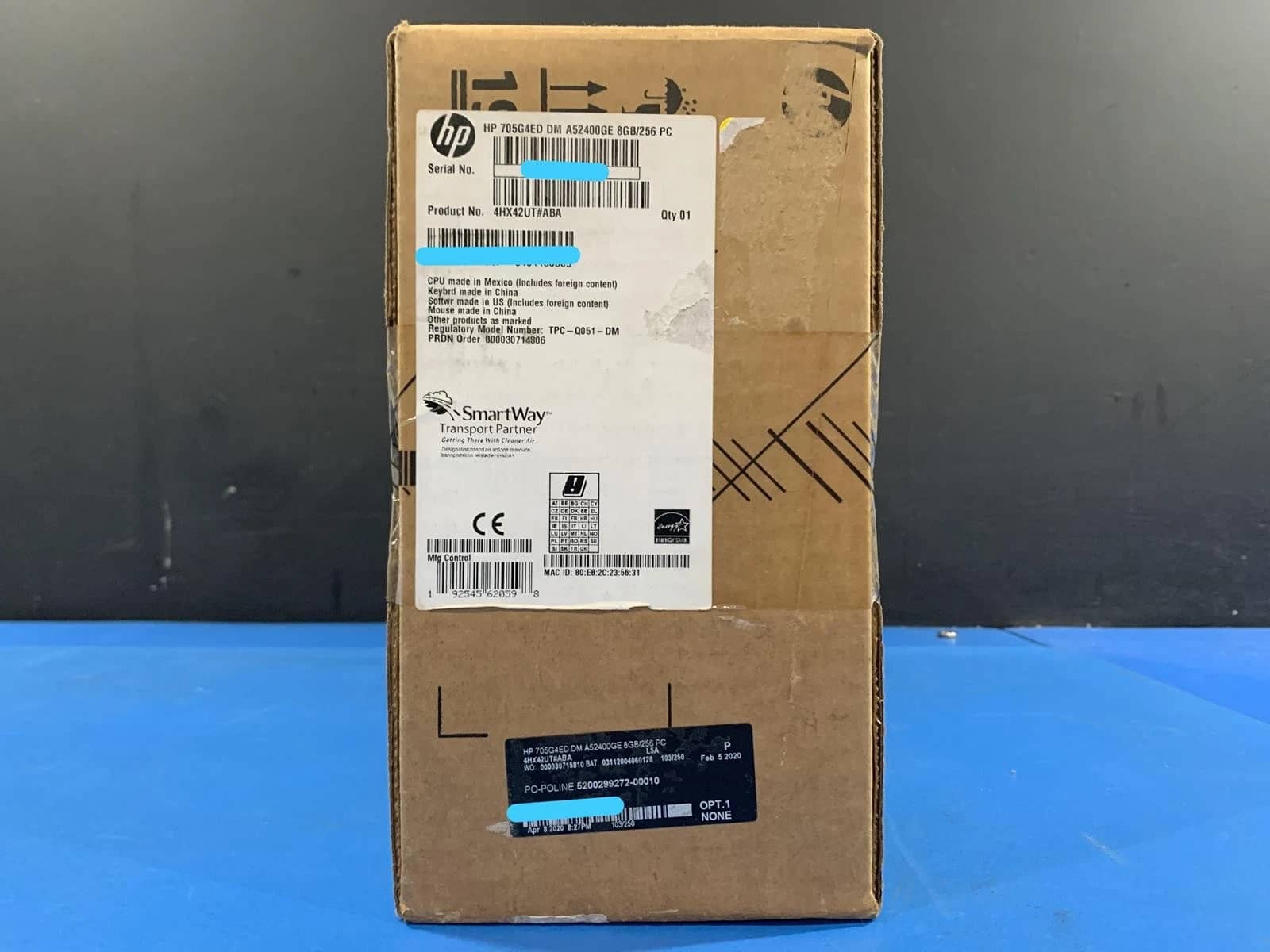 HP EliteDesk 705 G4 DM Computers 256GB 8GB Used - Good