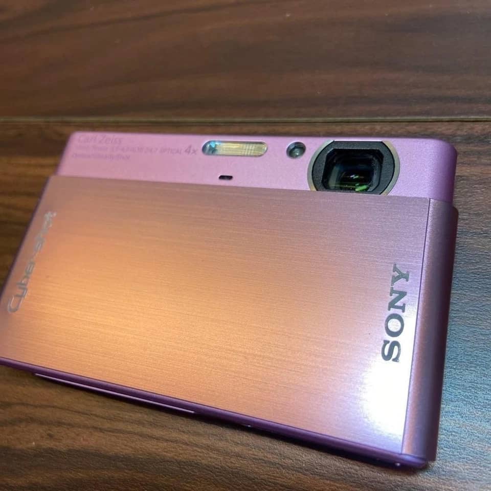Sony Cyber-shot DSC-T77 Digital Cameras Silver Used - Good Body Only