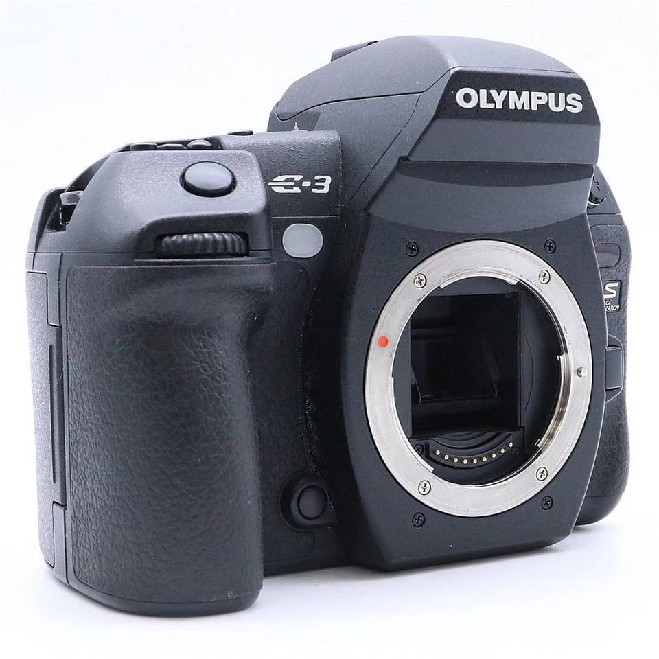 OM SYSTEM E-3 Digital Cameras Black For parts or not working Body Only