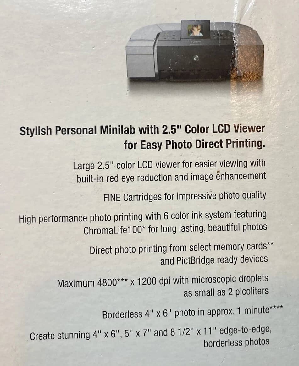 Canon ip6220d Printers New