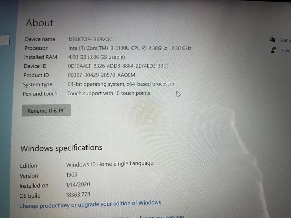 Dell Inspiron 13 5368 Computers