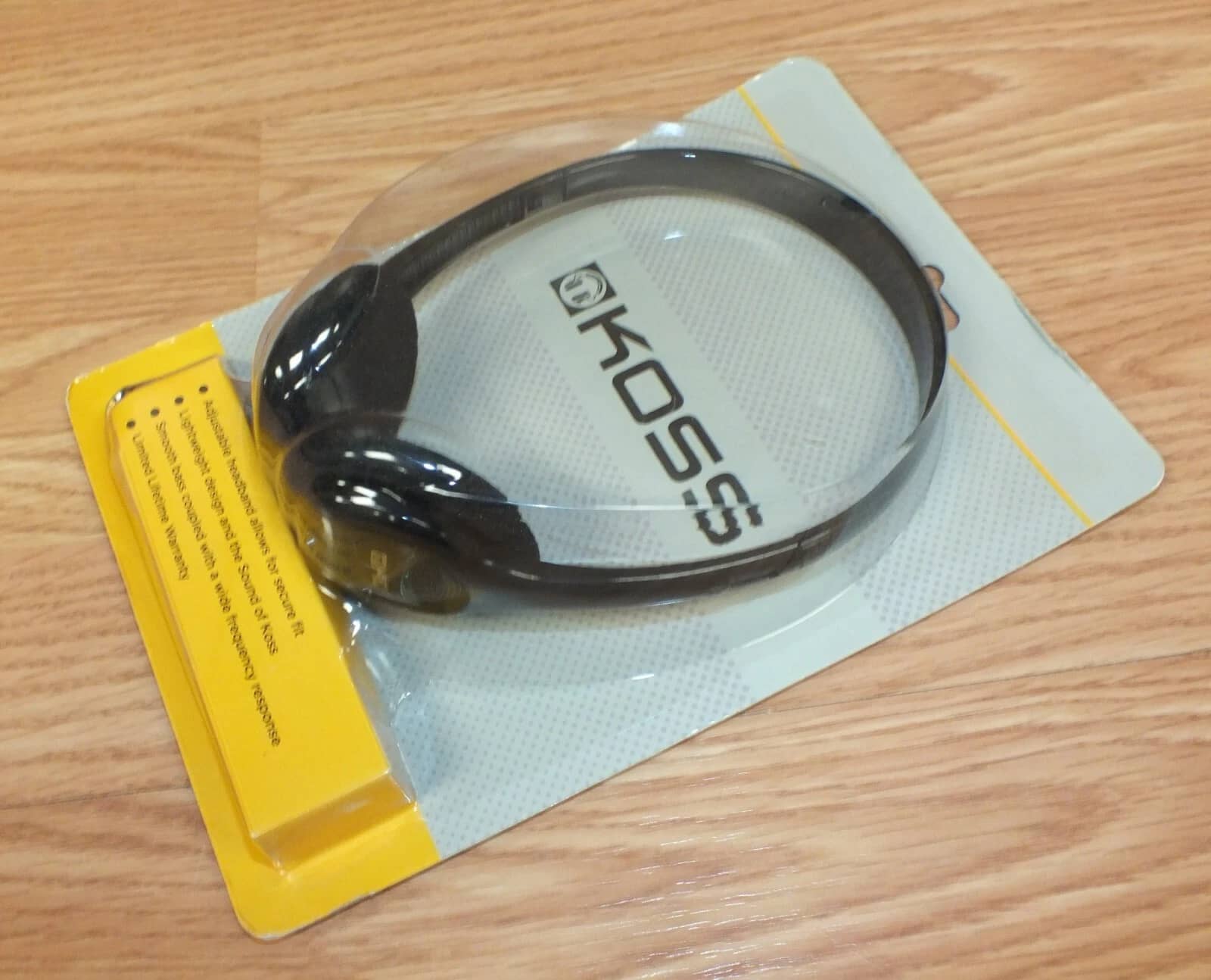 Koss KPH7K Headphones & Earbuds Black New