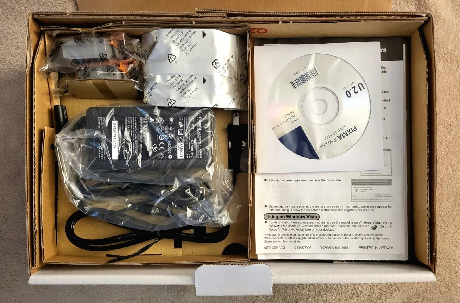 Canon Pixma iP90v Printers Open-Box Excellent