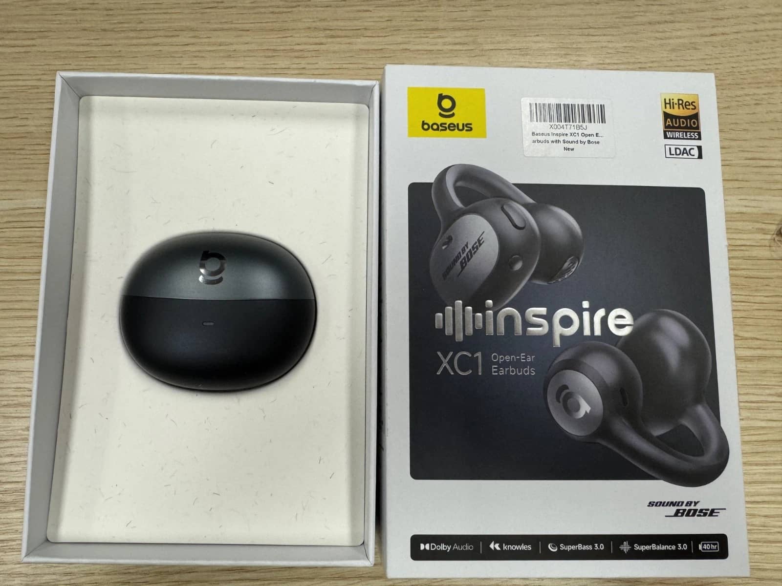 Baseus Inspire XC1 Headphones & Earbuds Black New