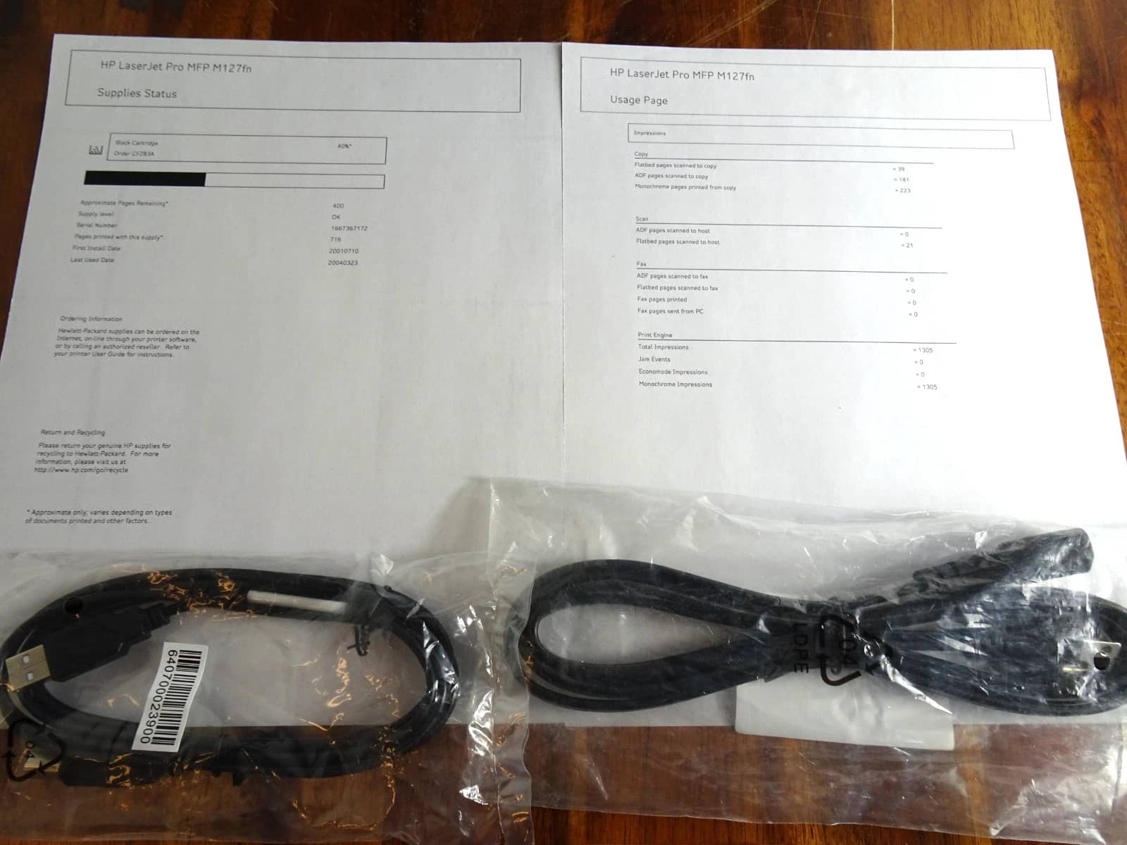 HP M127fn Printers New