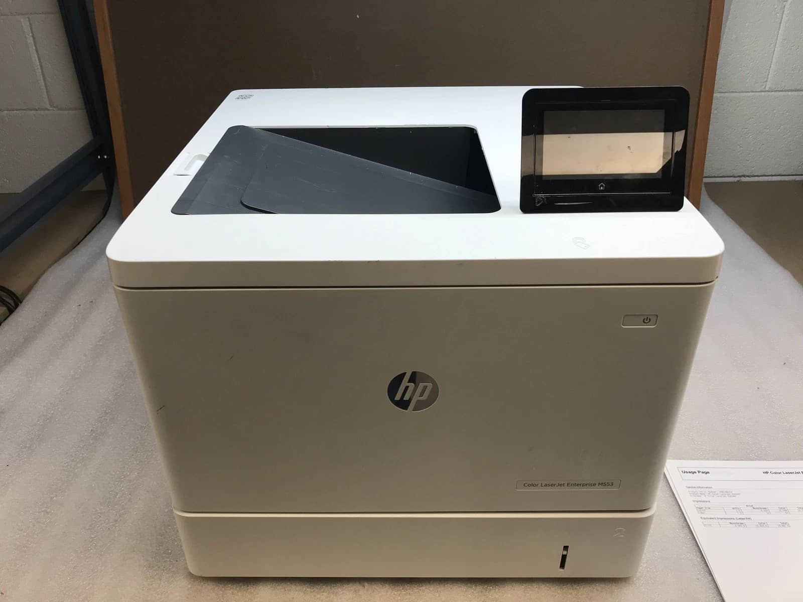 HP Color Laser Jet Enterprise E55040 Printers Used - Good