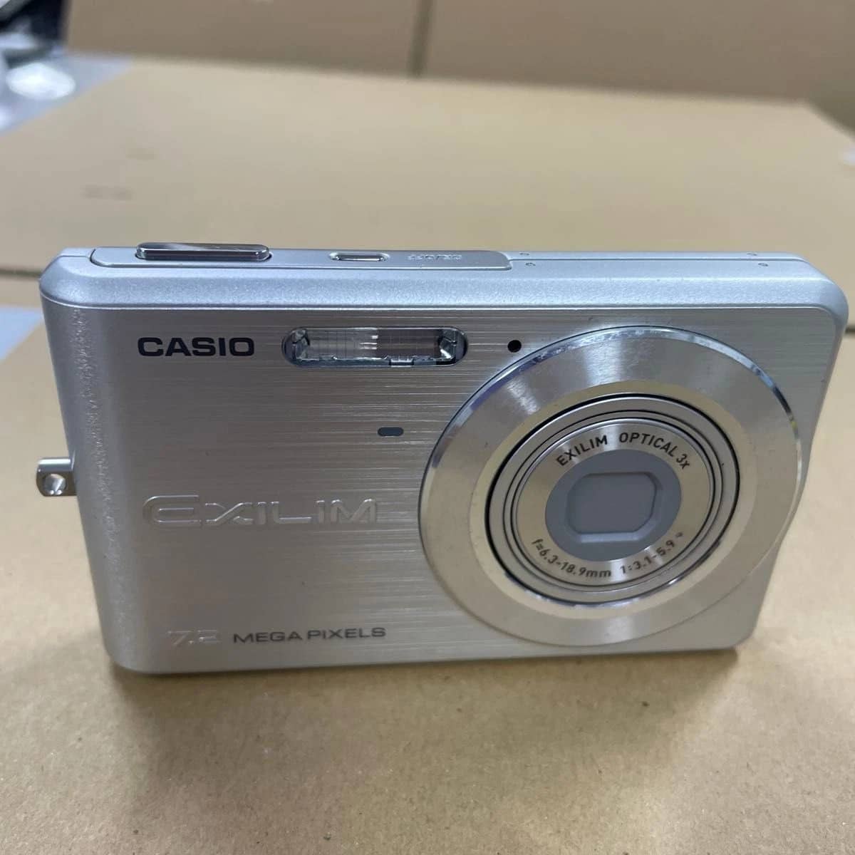 Casio EX-Z77 Digital Cameras White Used - Very Good Body Only