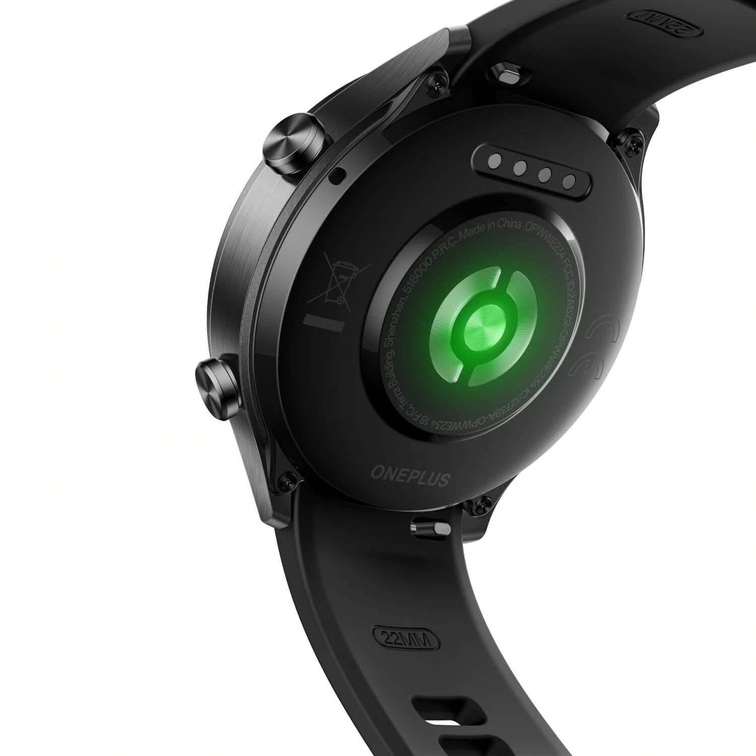 OnePlus Watch 2 Smartwatches Black 51mm Refurbished - Excellent